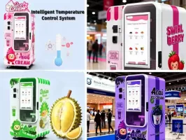 كيفية اختيار آلة بيع الآيس كريم المناسبة للإيجار